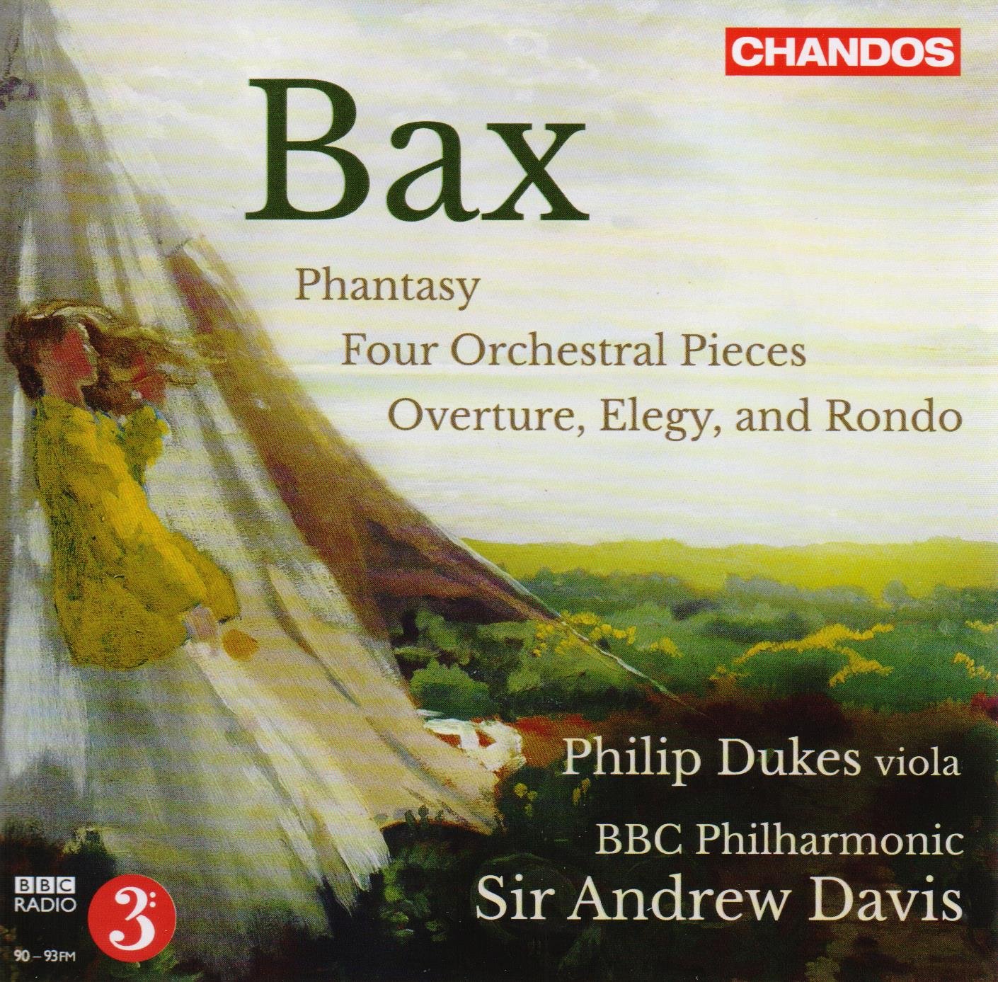 Arnold Bax - Bax: Phantasy/Four Orchestral Pieces/Overture, Elegy and Rondo CD Album - Used