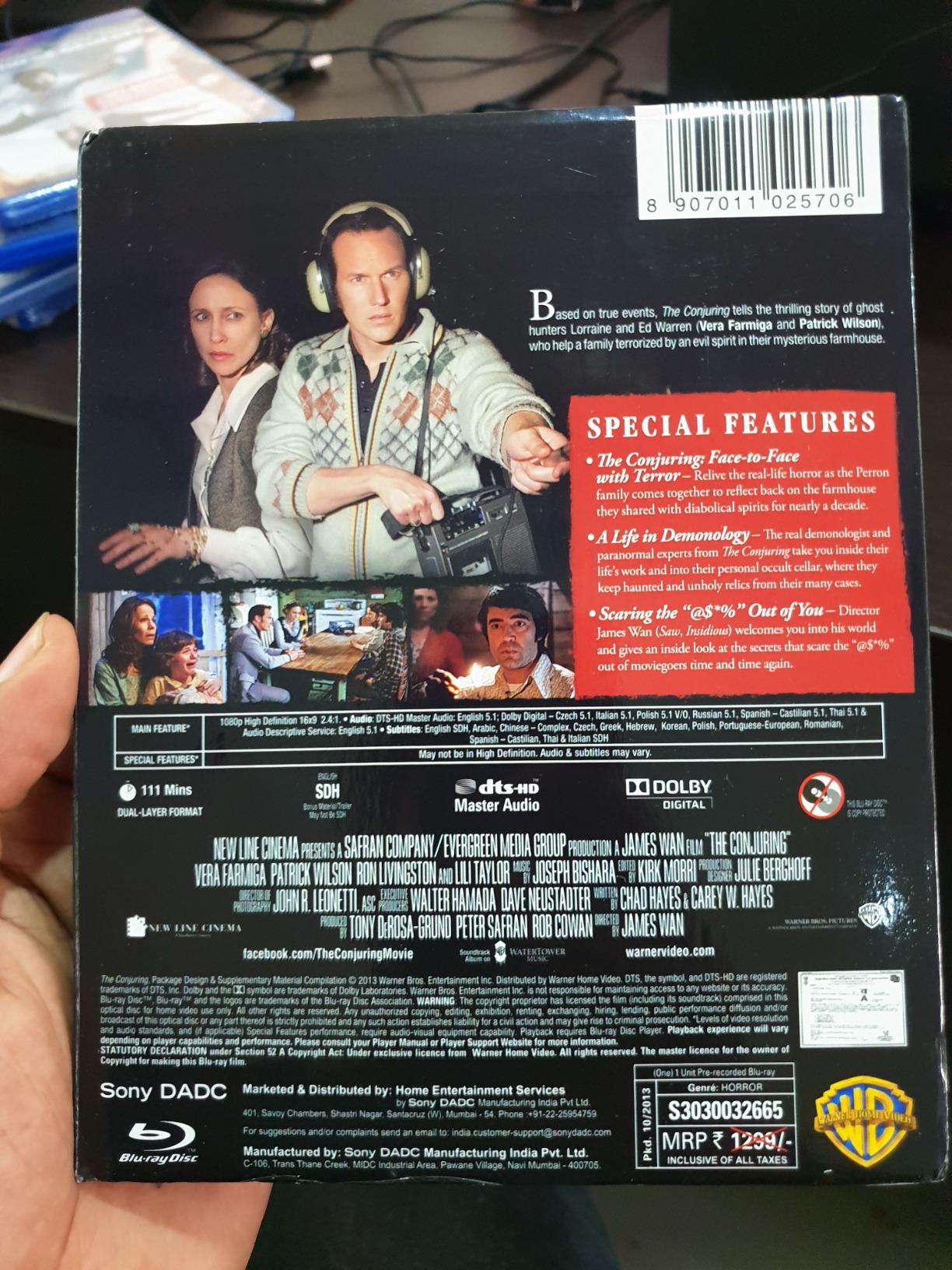 The Conjuring (Dubbed In Hindi): Amazon.in: Movies & TV Shows