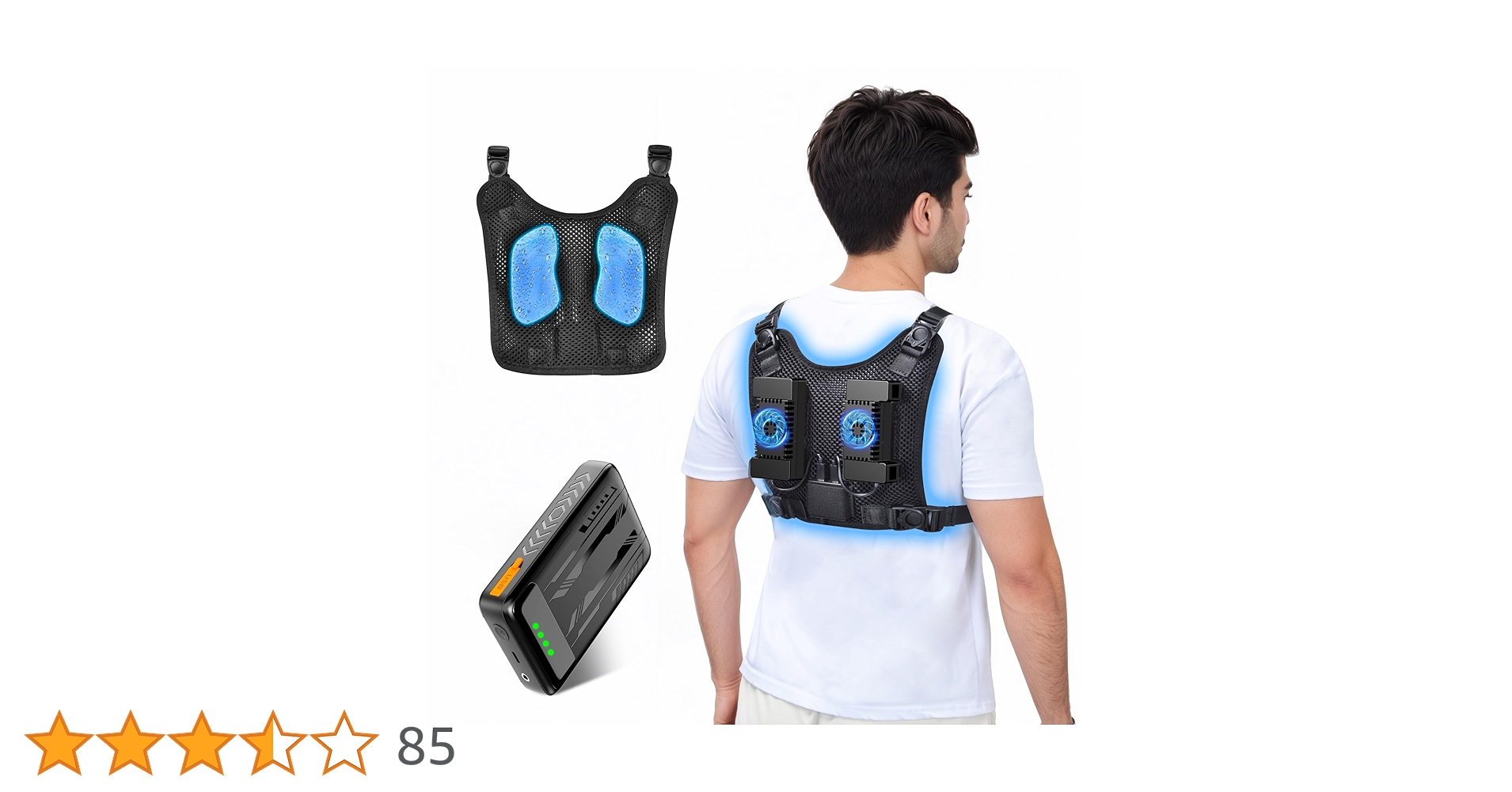 Amazon.co.jp: ペルチェ ベスト【40000mAh大容量&人間体学対応