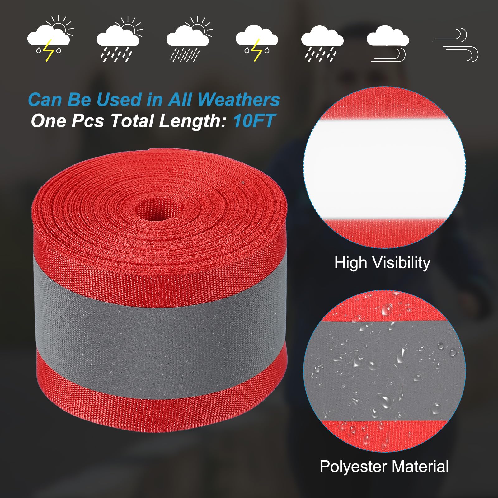 PATIKIL Reflective Tape Strip - Image 3