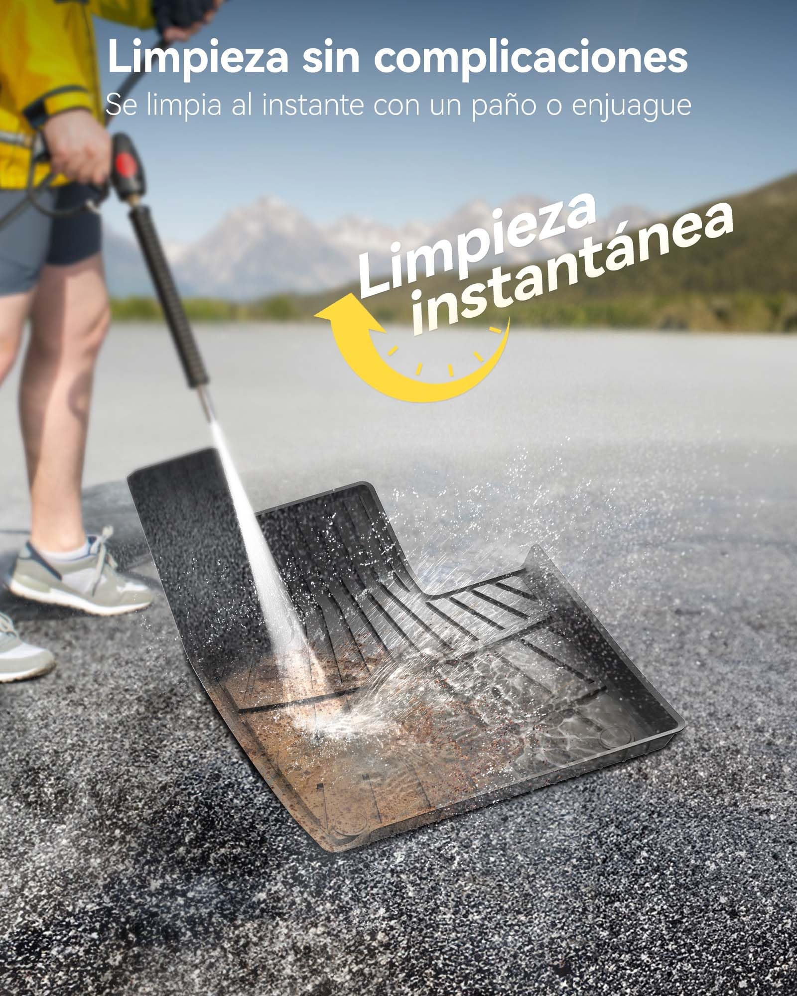 3W Alfombrillas 4 Piezas para Xpeng G6 2023-2026, Incluyendo Alfombrilla de Maletero en Material Thorex™ Premium, Aptas para Todas Las Estaciones, Antideslizantes e Impermeables, Accesorios