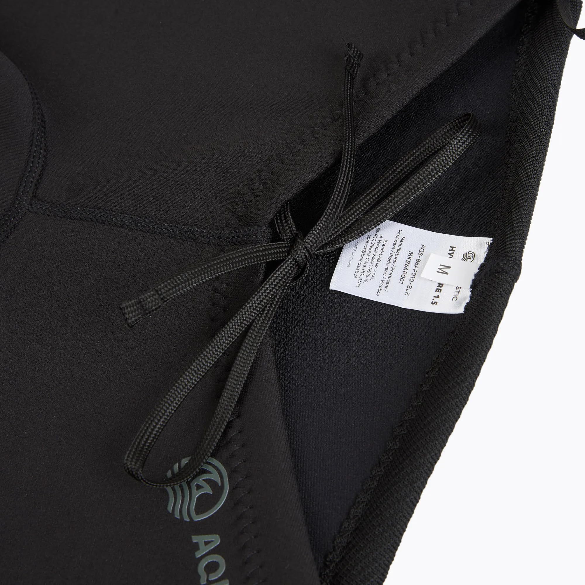 AQUASTIC HydroCore SH Neoprenshorts Herren 1,5 mm | Kurze Neoprenhose für Wassersport | SBR | Surfen Schwimmen SUP | Schwarz