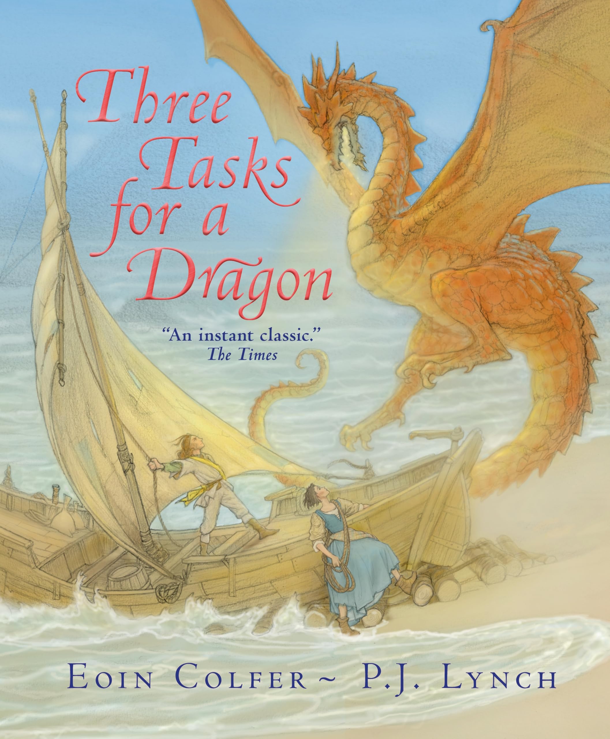 Three Tasks for a Dragon by Eoin Colfer (Paperback Book)