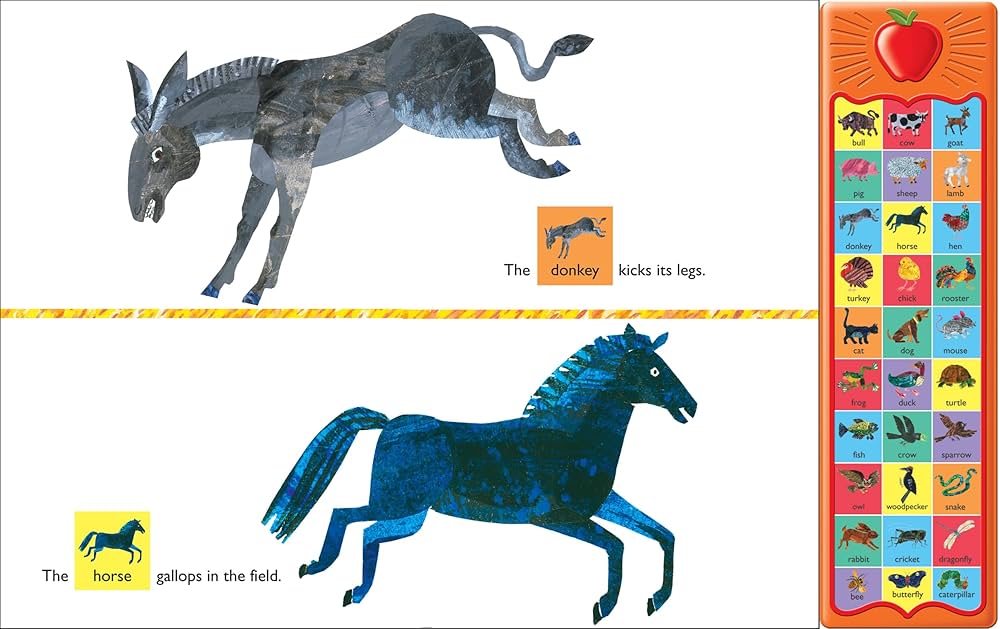 Amazon | World of Eric Carle, Around the Farm 30-Button