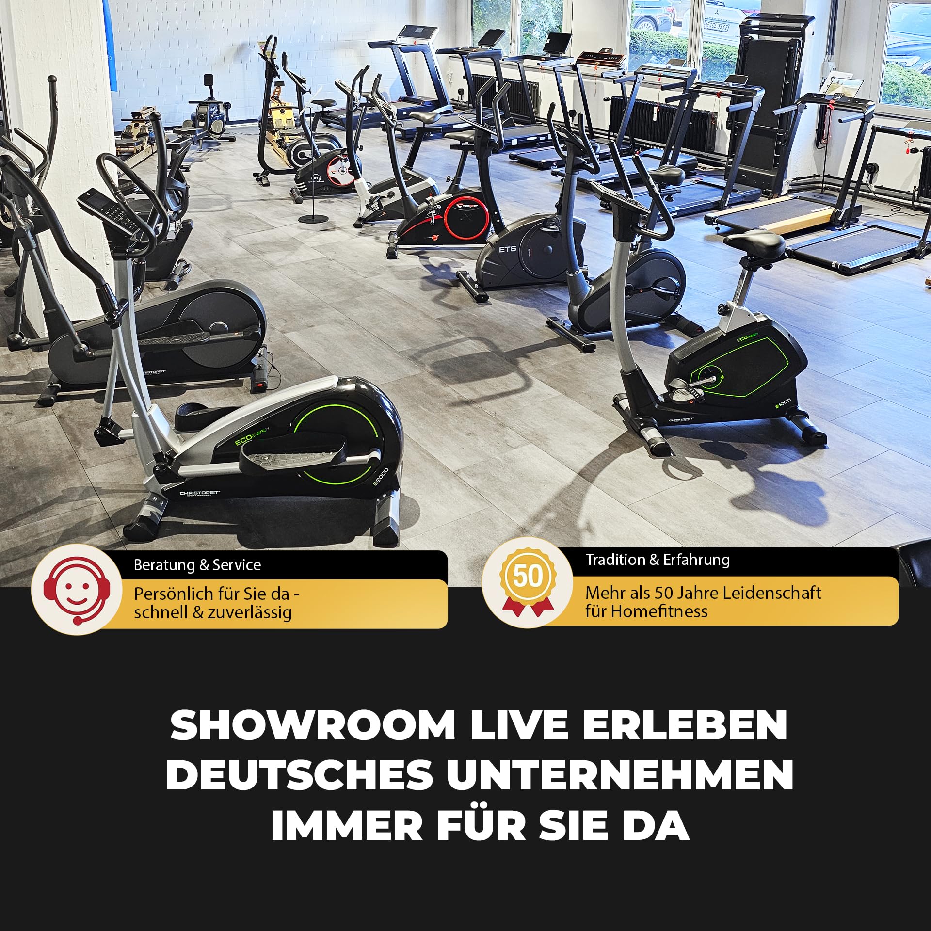 Christopeit Heimtrainer Fahrrad Ergometer AL 2 / AL 2 S, bis 150kg, 24 Widerstandsstufen, 9kg Magnet-Bremssystem, leise, Soft-Touch-Computer