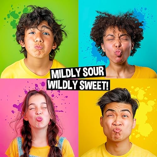 Miniatura 5 de WARHEADS - Sour Ooze Chewz Sticks - Caramelos masticables envueltos individualmente con relleno agrio - Sabores de mango, fresa, manzana verde,