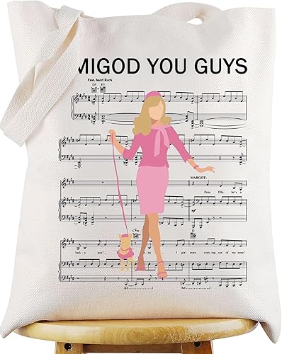 WZMPA Elle Woods Bolsa de asas Elle Woods para fanáticos de Elle Woods, regalo Omigod You Guys Elle Woods Bolsa de comestibles reutilizable Broadway