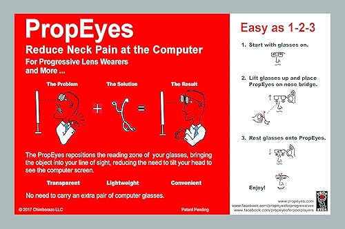 Miniatura 7 de para lentes progresivos, reduce el dolor de cuello en la computadora, sin necesidad de llevar un par adicional de gafas de computadora