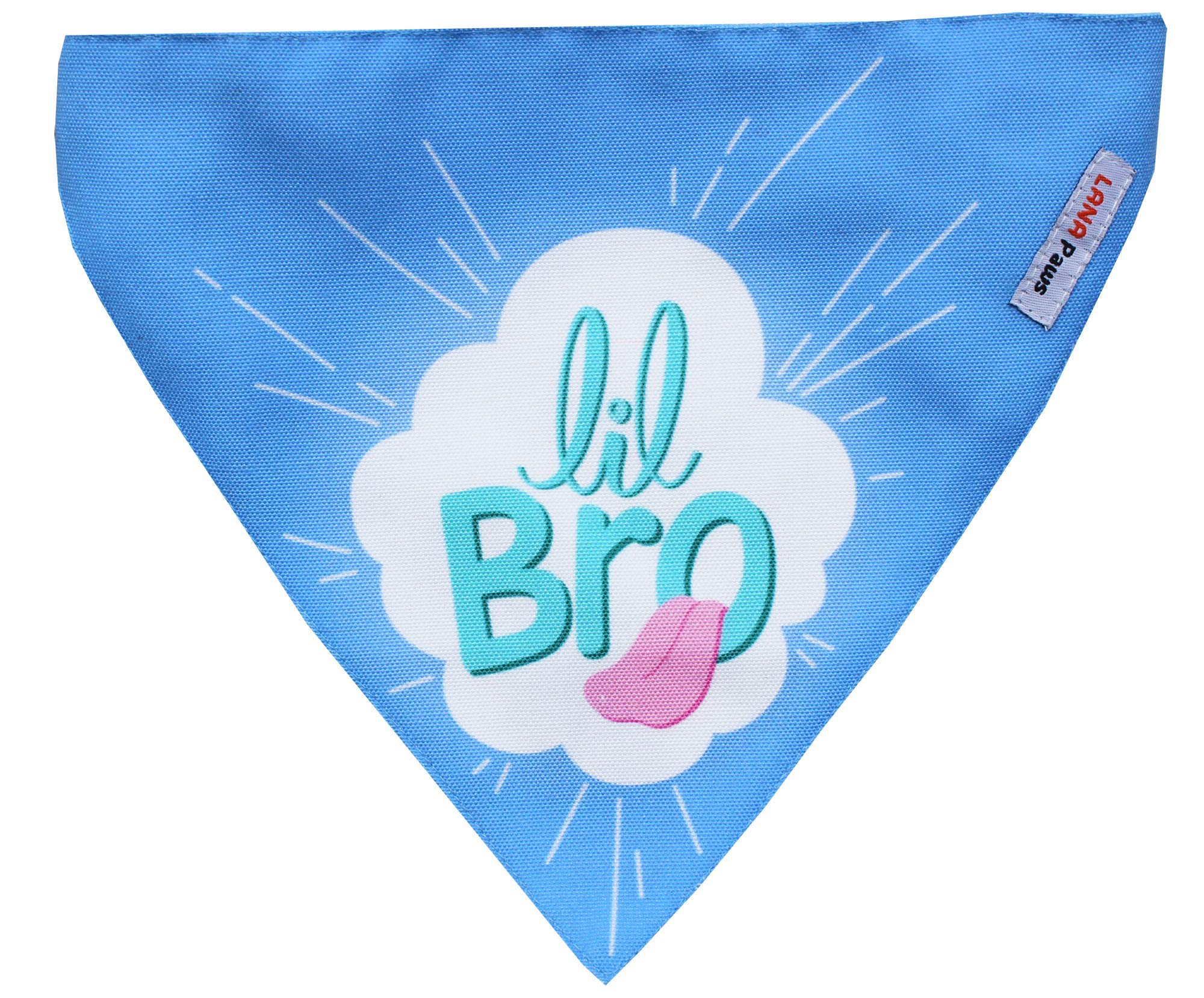 Lana Paws Little Bro (Lil Bro) Dog Bandana/Dog Scarf (Size S-M) (B07TJB26CX) Amazon Price History, Amazon Price Tracker
