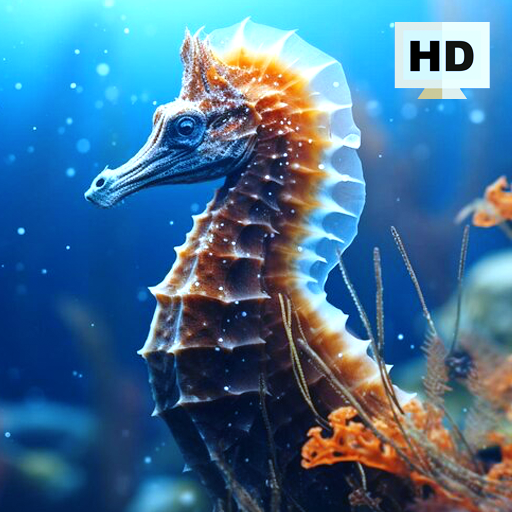 Seepferdchen Aquarium Bildschirmschoner