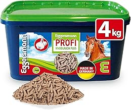 Eggersmann Mein Pferdefutter Aglio Professionale Plus 4 kg – Mangime complementare per Cavalli – Contro Mosche, Freni e zanzare – Supporta Il metabolismo e la Difesa immunitaria