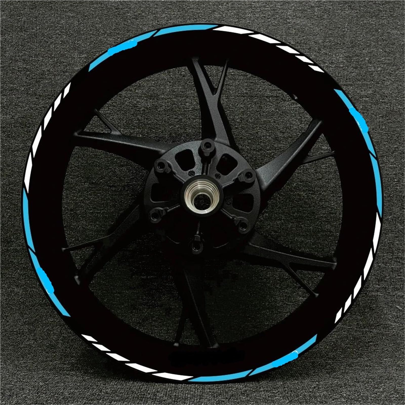 Motorcycle Wheel Stickers for CFMOTO 150NK 250SR 300NK 300SR 400NK 400GT 650NK 650GT 650MT Motorcycle Wheel Stickers 17 Inch Rim(9)