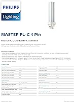 Vista 6 de Philips 230359 Energy Saver PL-C - Bombilla fluorescente compacta de 13 vatios