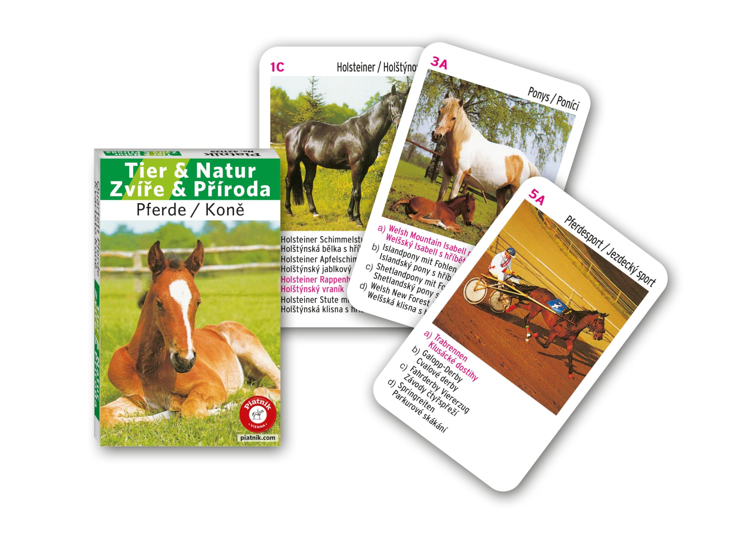 Piatnik 4211 "Horses Quartet Game