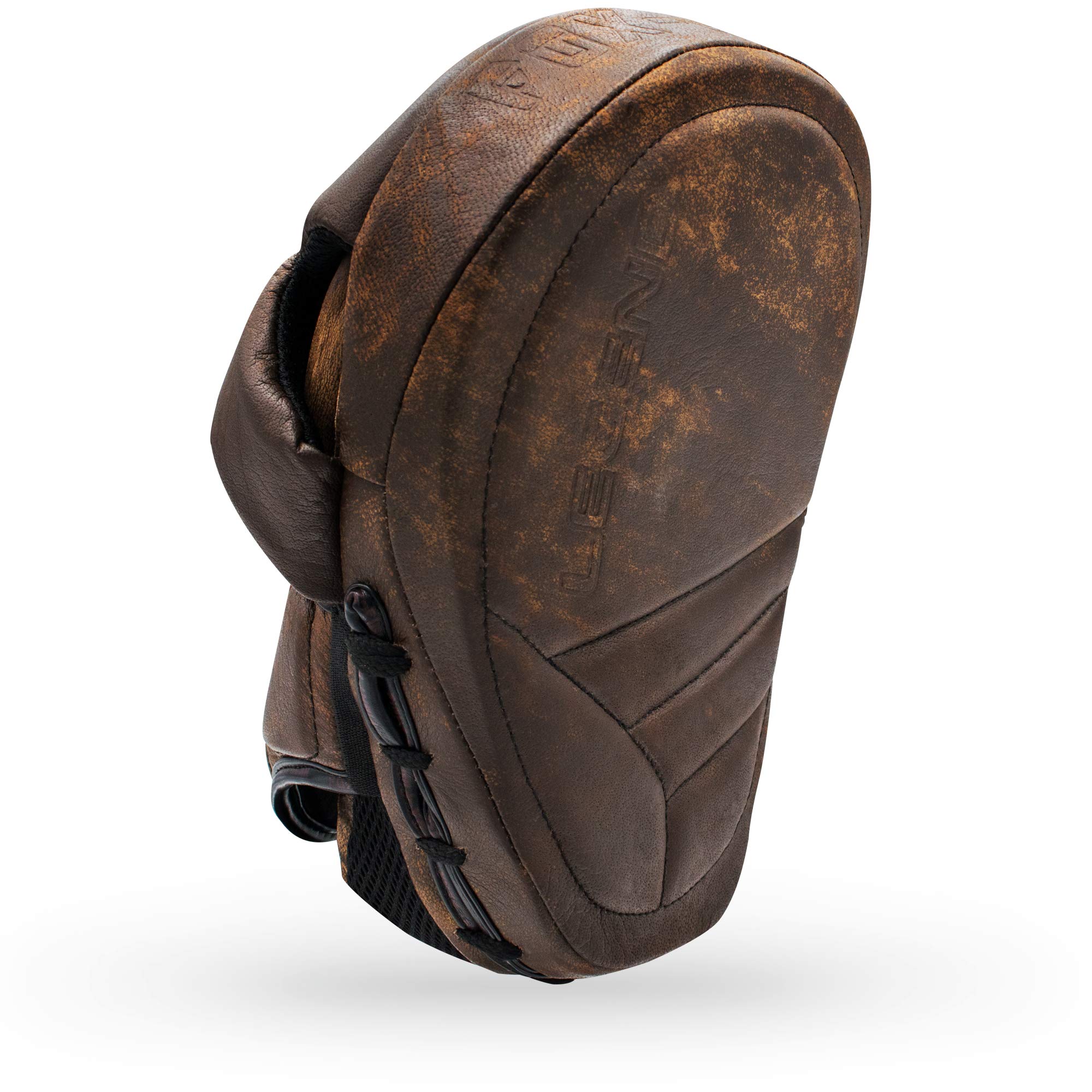FOX-FIGHT Legend Focus Pads d'ours professionnels de qualité supérieure en cuir véritable pour frappes d'ours de frappe, entraînement de boxe, MMA, kickboxing, arts martiaux BJJ