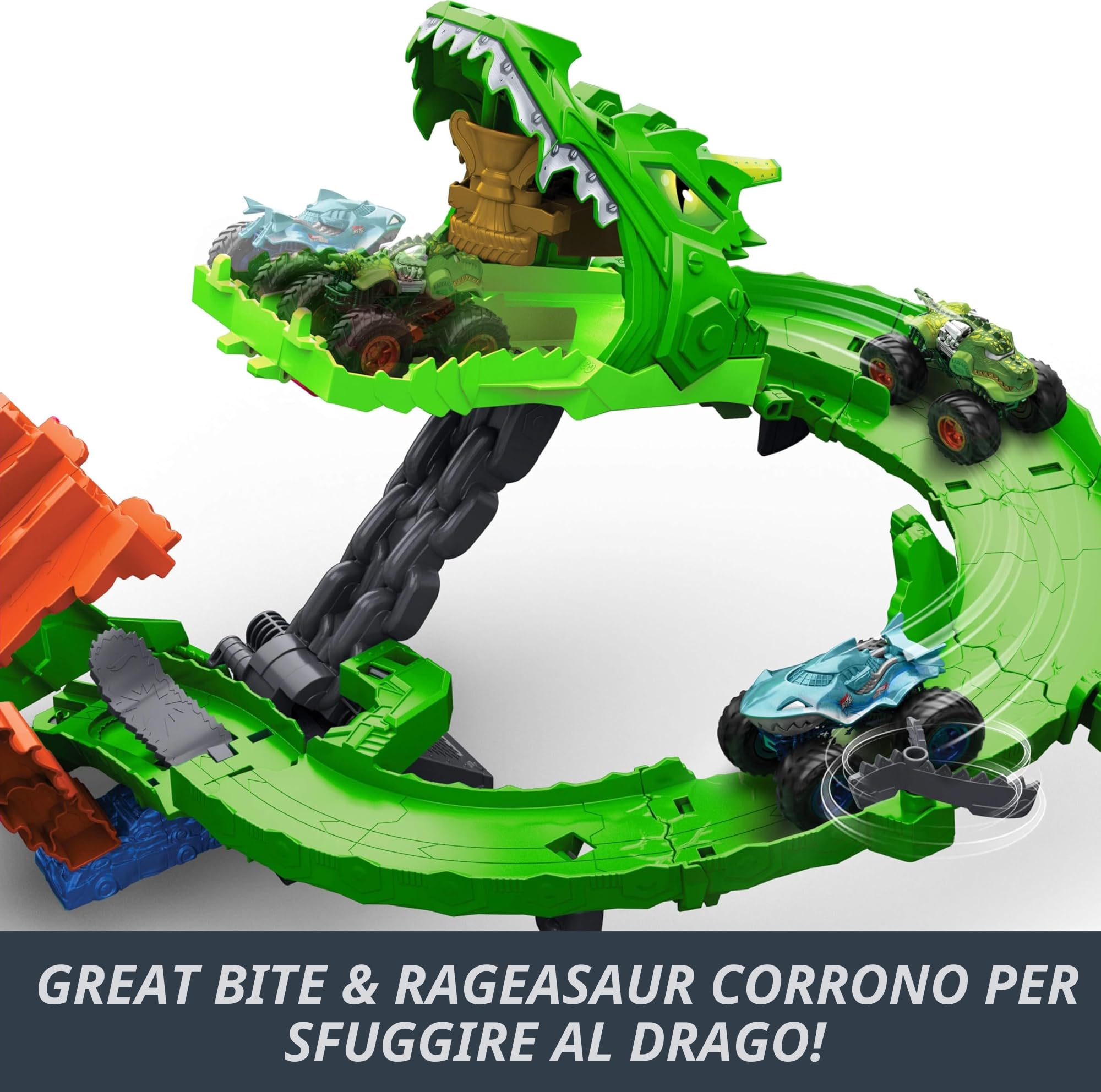 Hot Wheels Monster Trucks Drachenangriff