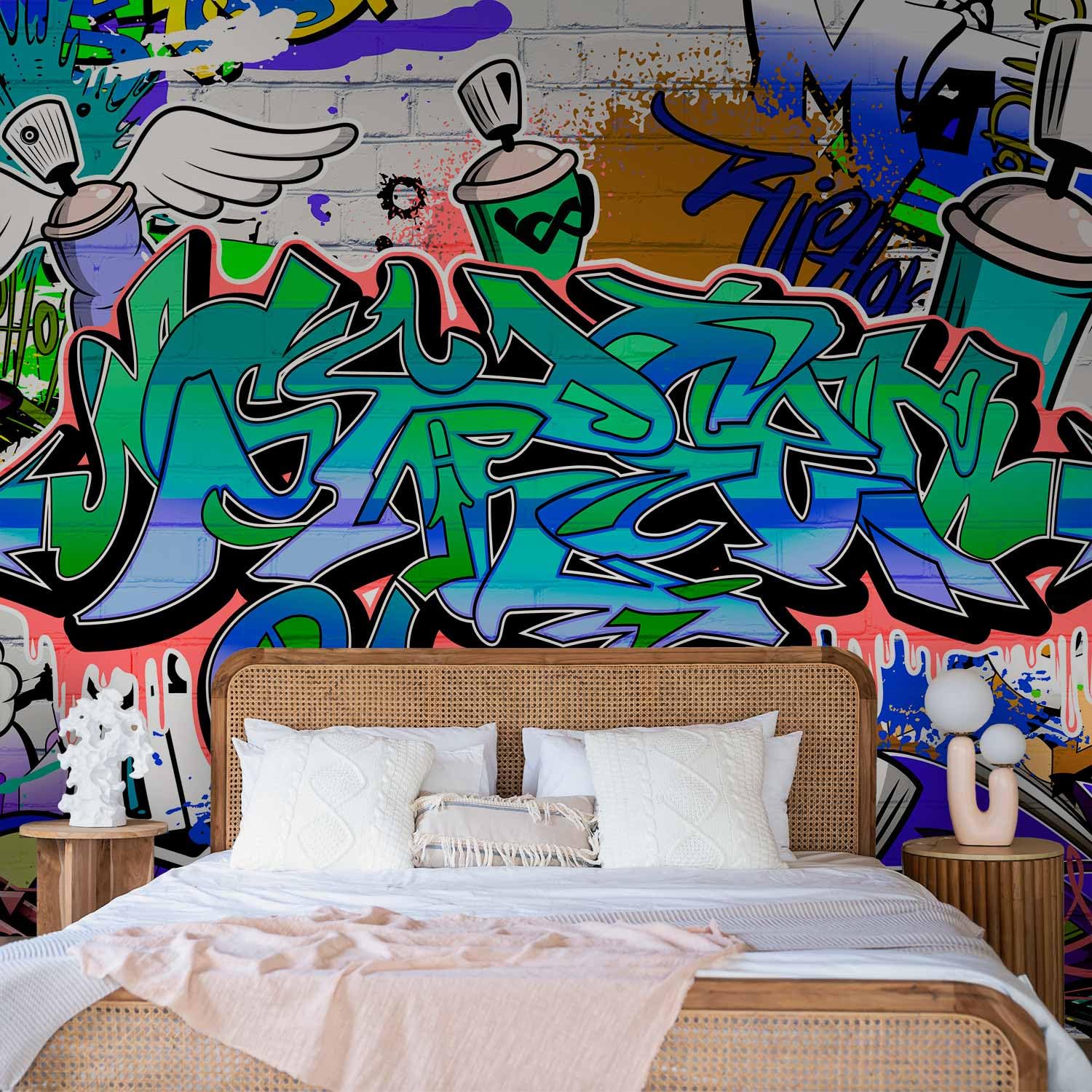 Papier Peint Intissé Feuilles Feuillage 250X175 Cm Décoration Murale Xxl Poster Tableaux Muraux