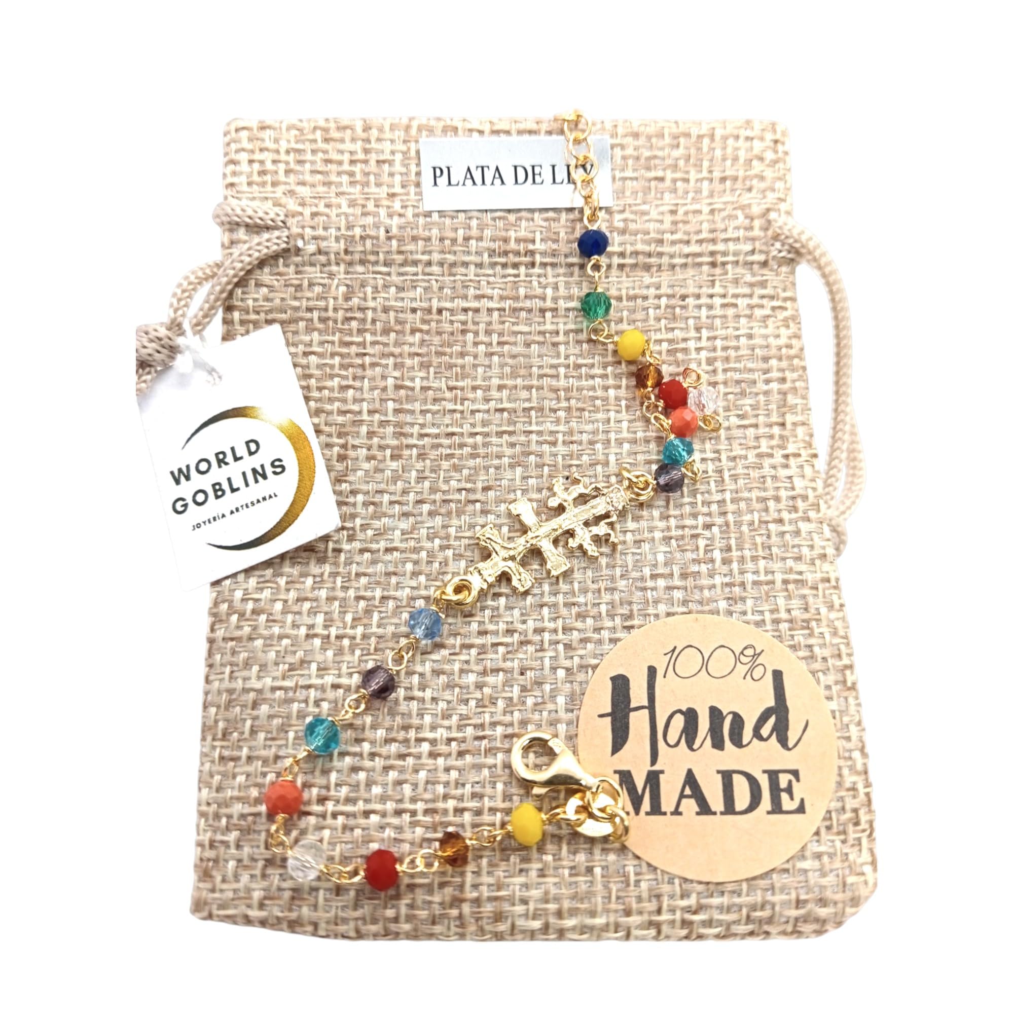 Pulseras Plata Mujer 925 Originales, Piedras Naturales Colores, Hecha a Mano en España, Joyería Regalos para Mujer Original