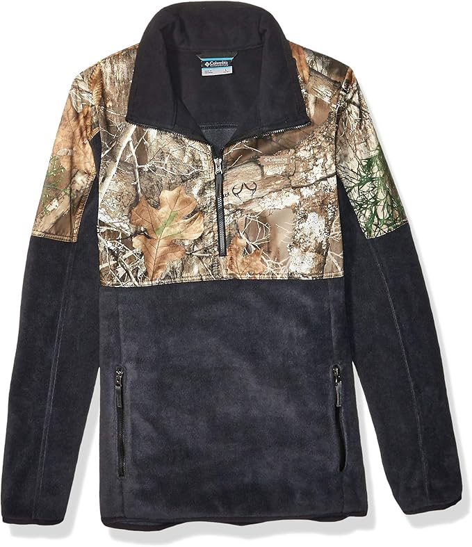 columbia camo fleece pullover