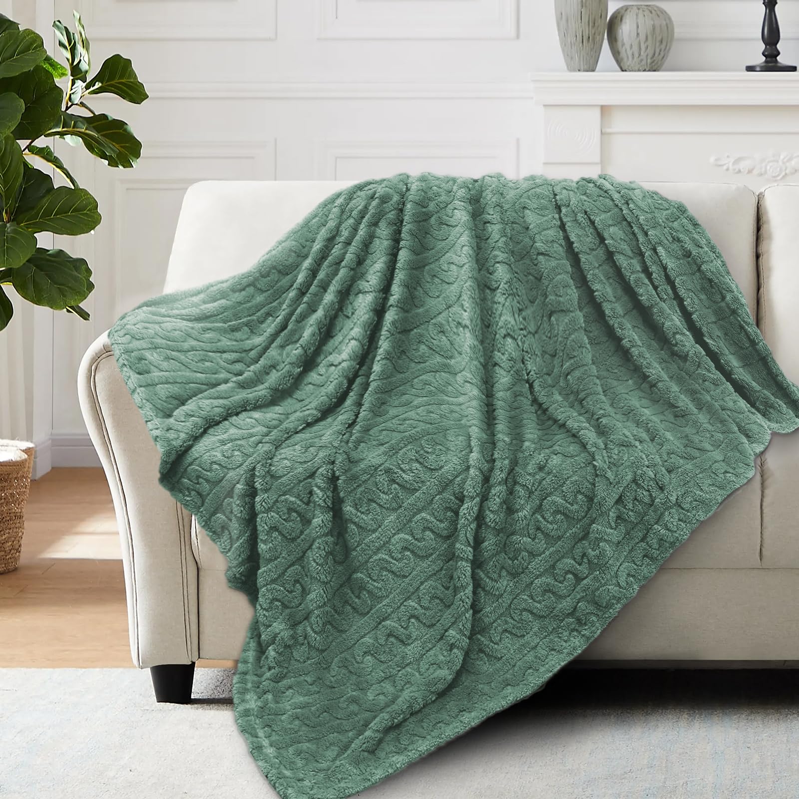 Extra Zachte Fleece Deken, Sofa Deken 150 x 200 cm