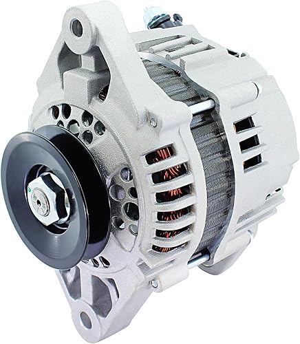 Alternador de camioneta Nissan compatible con 1995 1996 1997 95 96 97 2.4L 60AMP, 23100-0S300 23100-0S300R 2310M-0S300RW LR160-727 13644N AHI000R 16