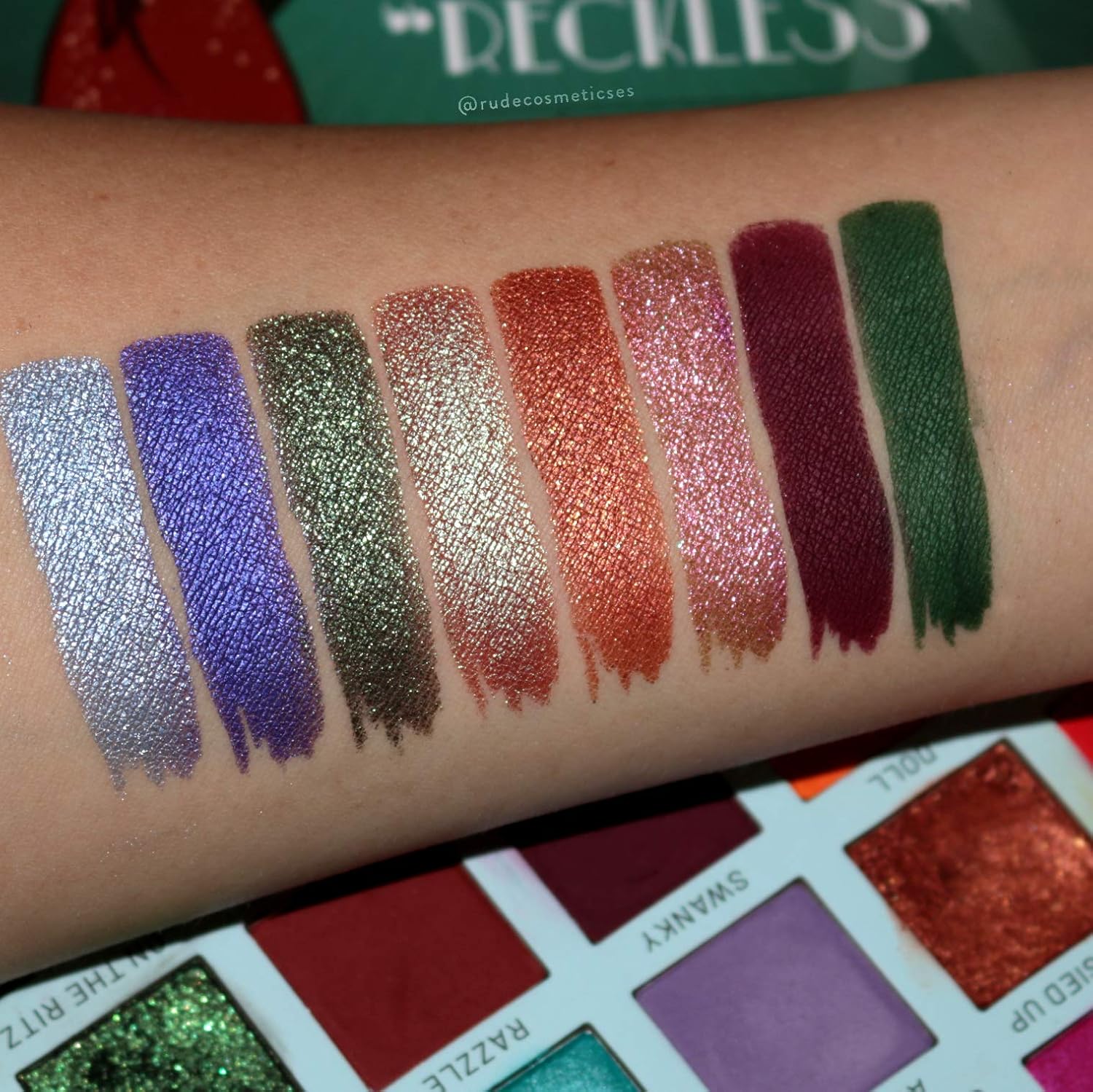Rude - The Roaring 20's Eyeshadow Palette - Reckless