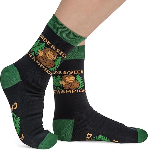 Miniatura 65 de Lavley Calcetines divertidos para adultos, regalos novedosos y rellenos de calcetines para hombres, mujeres y adolescentes, talla única