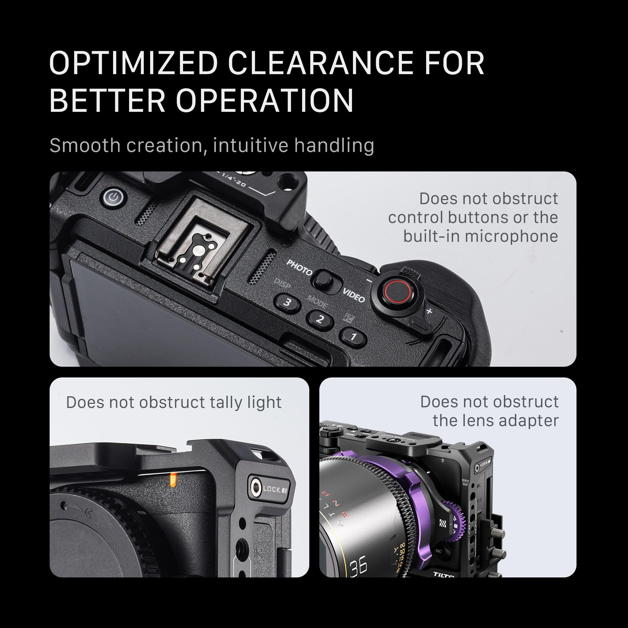 Amazon.com : Tilta Full Camera Cage Compatible with Nikon ZR
