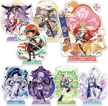 Amazon.co.jp: DIROLVON 原神 グッズ 八重神子 カズハ アクリル