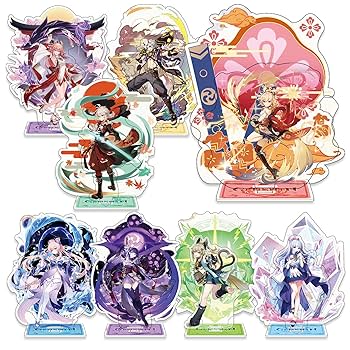 Amazon.co.jp: DIROLVON 原神 グッズ 八重神子 カズハ アクリル