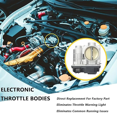 Miniatura 6 de 16119-AU003 Reemplazo electrónico del cuerpo del acelerador para Sentra 2003 2004 2005 2006 L4 1.8L