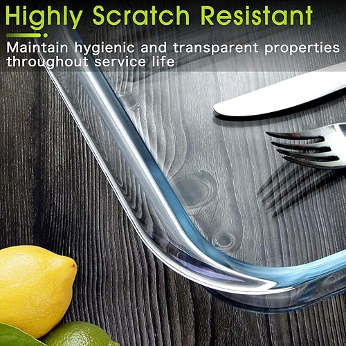 Miniatura 9 de Mini-1.5 cuartos de galón de vidrio para horno, 2 piezas de una sola porción bandeja de vidrio para cocinar cazuela oblonga bandeja rectangular para