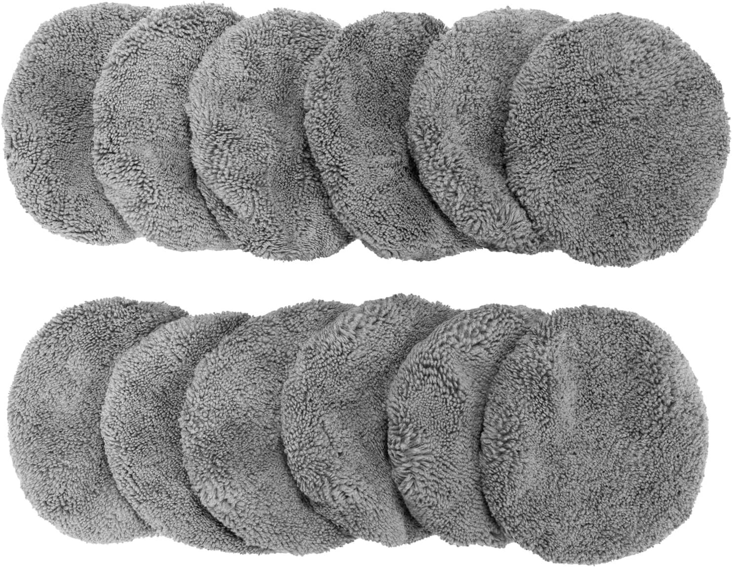 Tosima Accessory for Window Cleaning Robot, Washable and Reusable Cleaning Cloth for W2/W3 Window Cleaner, 12 Pieces (6 Groups)