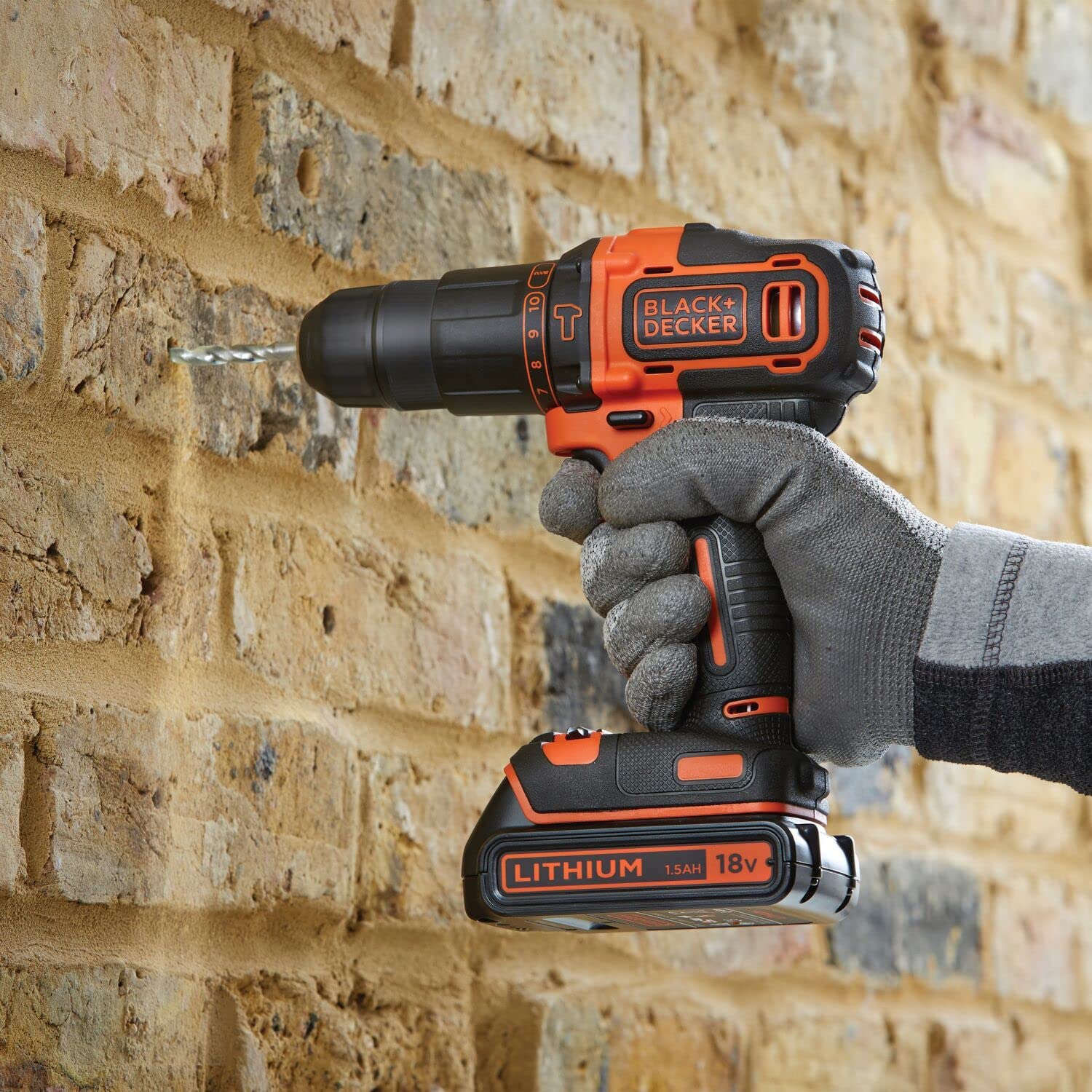 BLACK+DECKER 18V Lithium-Ion 2-Speed 