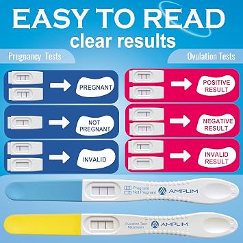 Pregnancy Test and Ovulation Tests Kit, 37 Pack