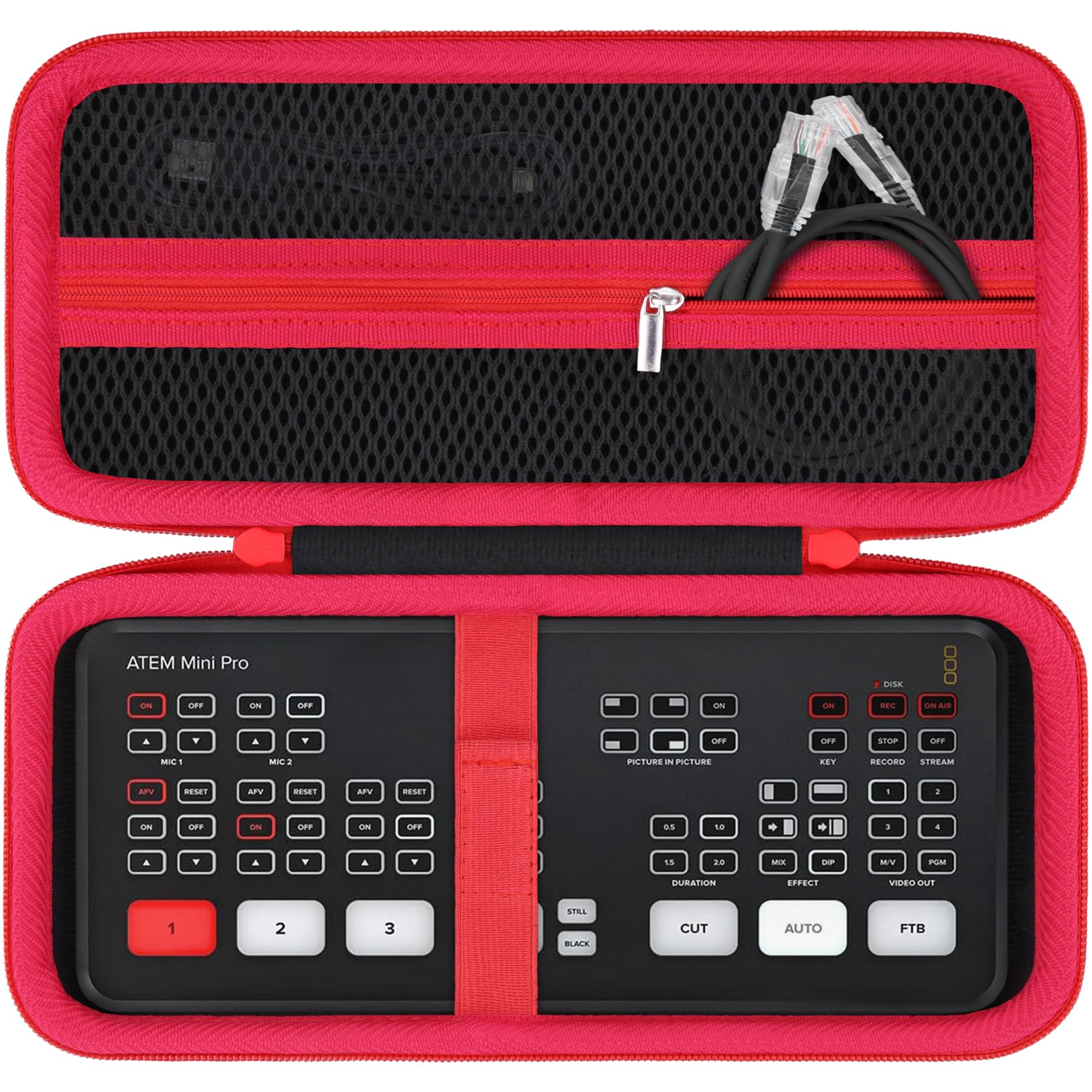 Blackmagic ATEM Mini 本体【未使用、ハードケース付き】 Amazon.com: co2CREA Hard Carrying Case Compatible with Blackmagic