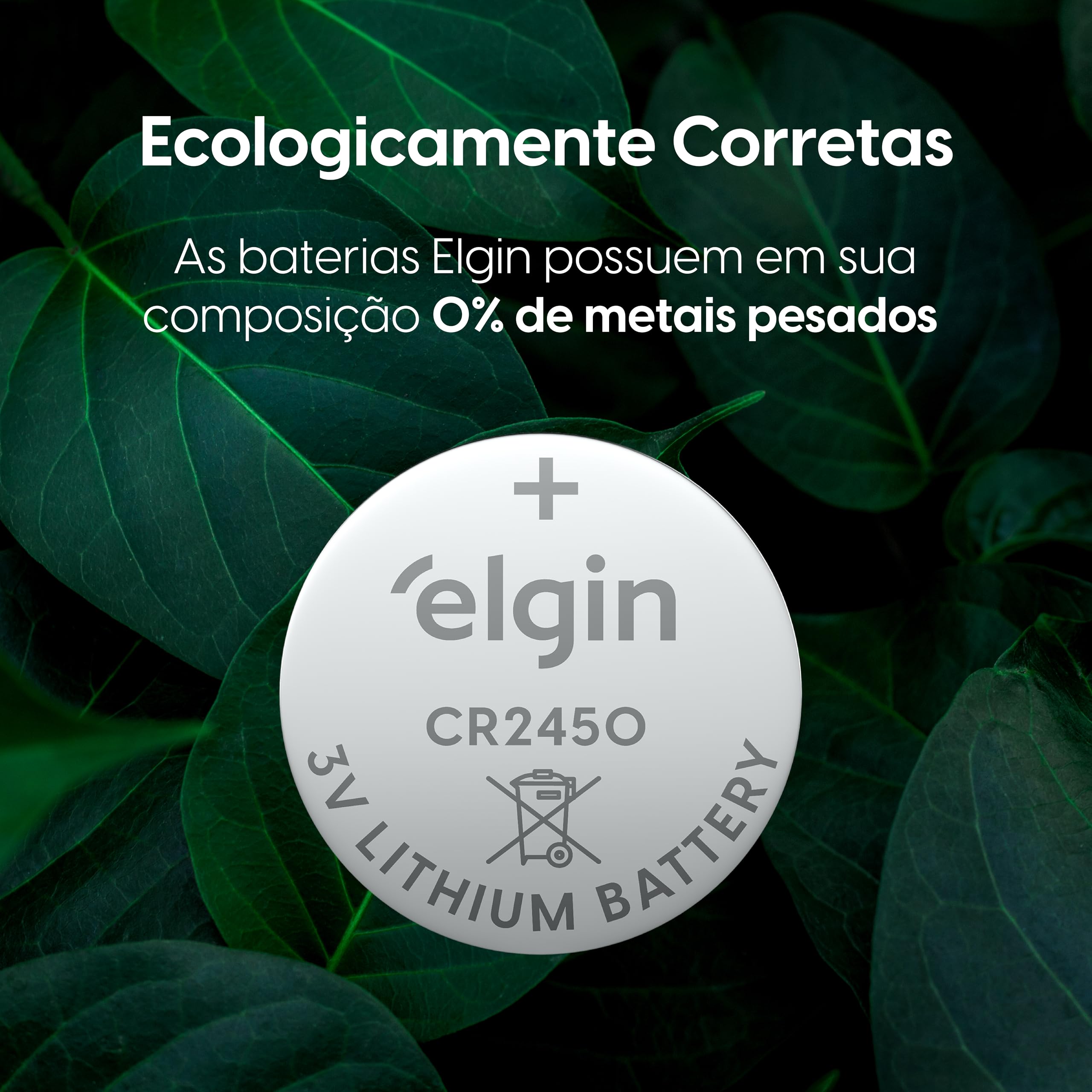 Elgin CR2430 Lot de 5 Piles au Lithium 3 V