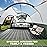 CAMPROS CP Tent 8 Person Camping Tents, Weather Resistant Family Tent, 5 Large Mesh Windows, Double Layer, Divided Curtain for Separated Room, Portable with Carry Bag