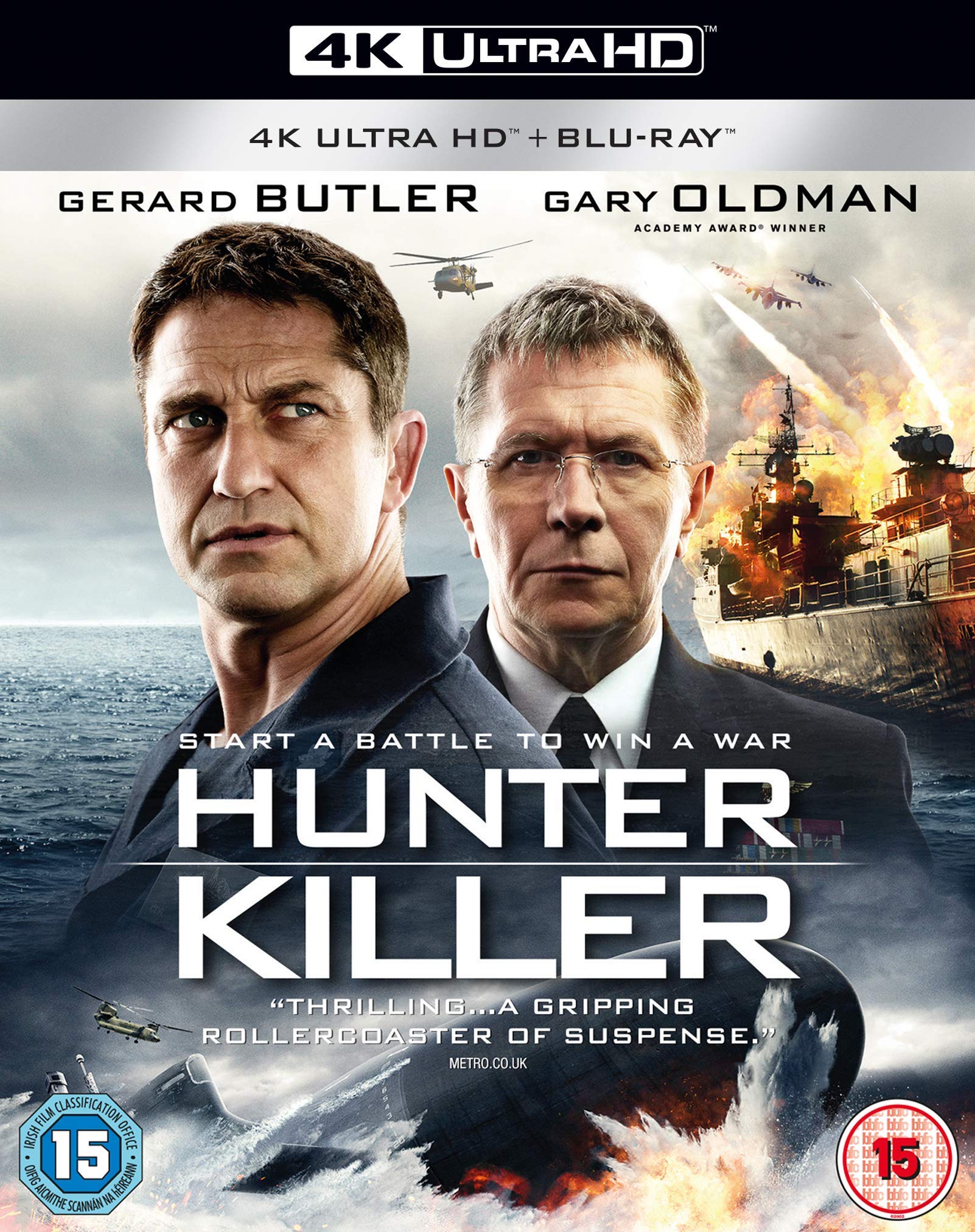 Hunter Killer 4k Ultra-HD BD [Blu-ray] [2020]