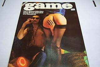 Game Busty Adult Magazine "Harry Reems Interview Lenny Bruce Appraisal and Sexual Lib" Vol.2 #8 1975