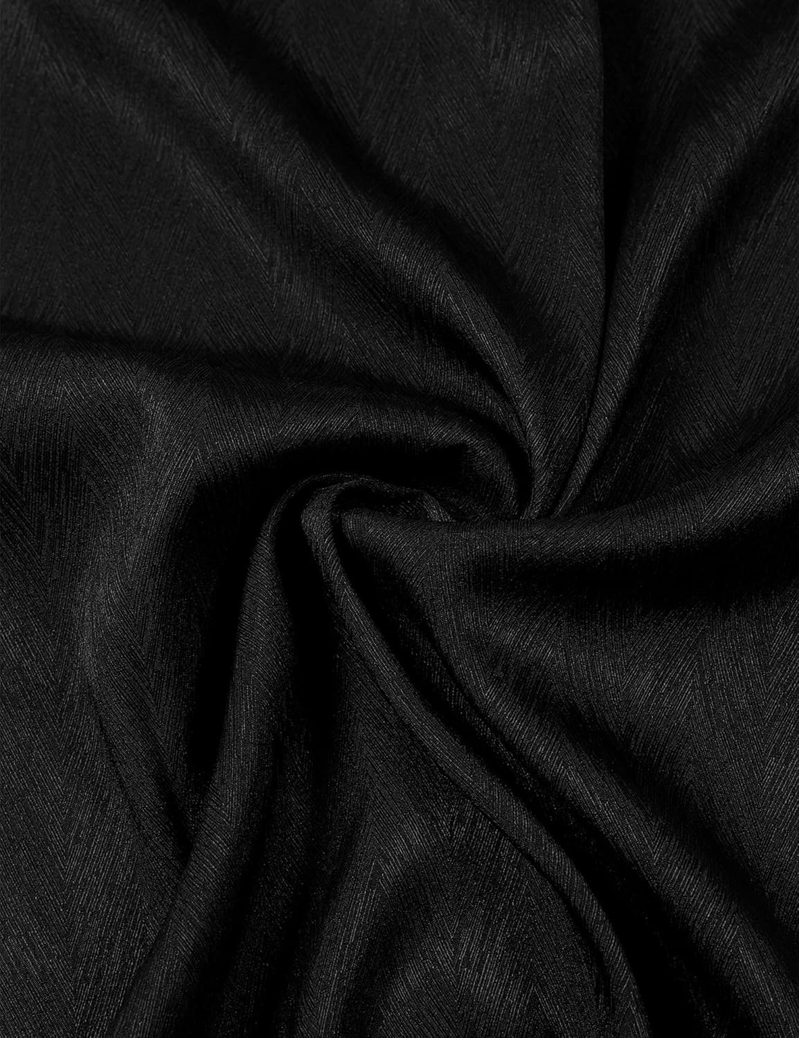 ZEROYAA Mens Shiny Satin Dress Shirts Long Sleeve Button Up Shirts for Party Prom - Image 6