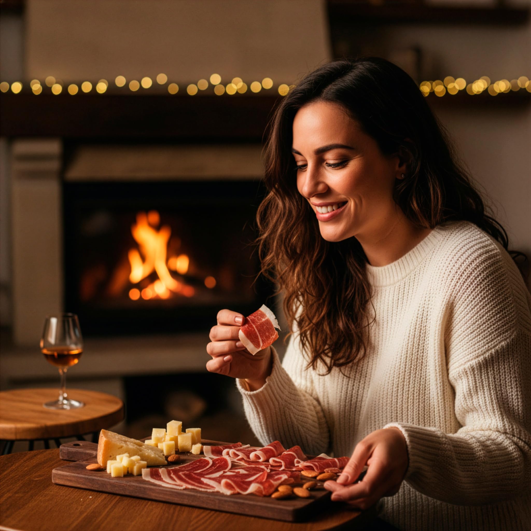 Everyday Products Taco de Jamón Serrano DUROC Gran Reserva 800g - Curación Lenta 18 Meses - Centro de Jamón Deshuesado Pulido y Envasado al Vacío - Ideal para Tapas, Regalo Gourmet y Corte a Cuchillo