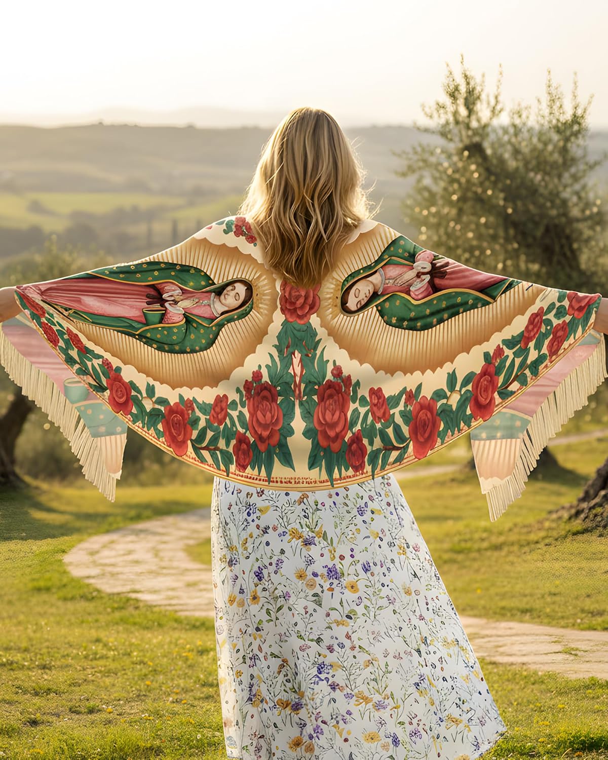 Virgen de Guadalupe Scarf