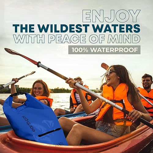 Miniatura 3 de Earth Pak Waterproof Dry Bag with Zippered Pocket - Waterproof Dry Bag Backpack Keeps Gear Dry