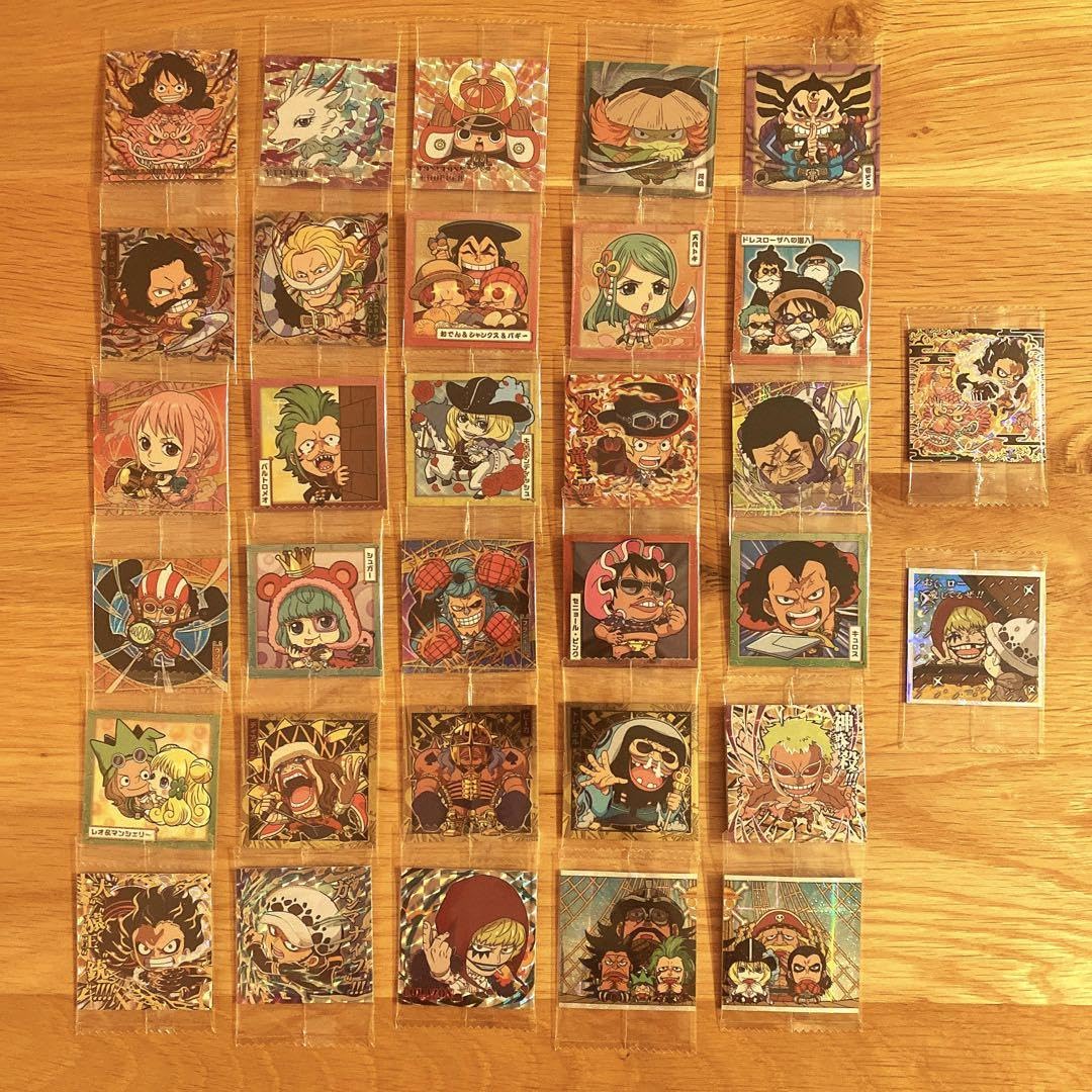 Amazon.co.jp: ワンピ ース大海賊シールウエハース 第5弾フルコンプ