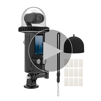 Osmo Pocket 3 Boîtier Étanche HAFOKO 50m Pour DJI - Coque De Plongée Sous-Marine Avec Verre Trempé Dji Osmo Pocket