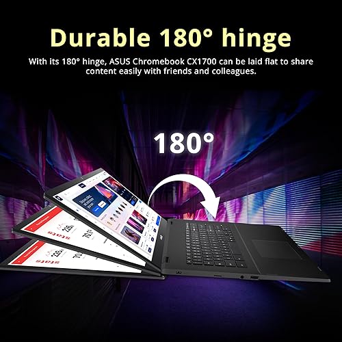 Vista 23 de Asus C523NA Chromebook 15.6'' HD portátil, procesador Intel Celeron N3350, 4 GB de RAM, memoria flash eMMC de 64 GB, gráficos Intel HD, cámara web