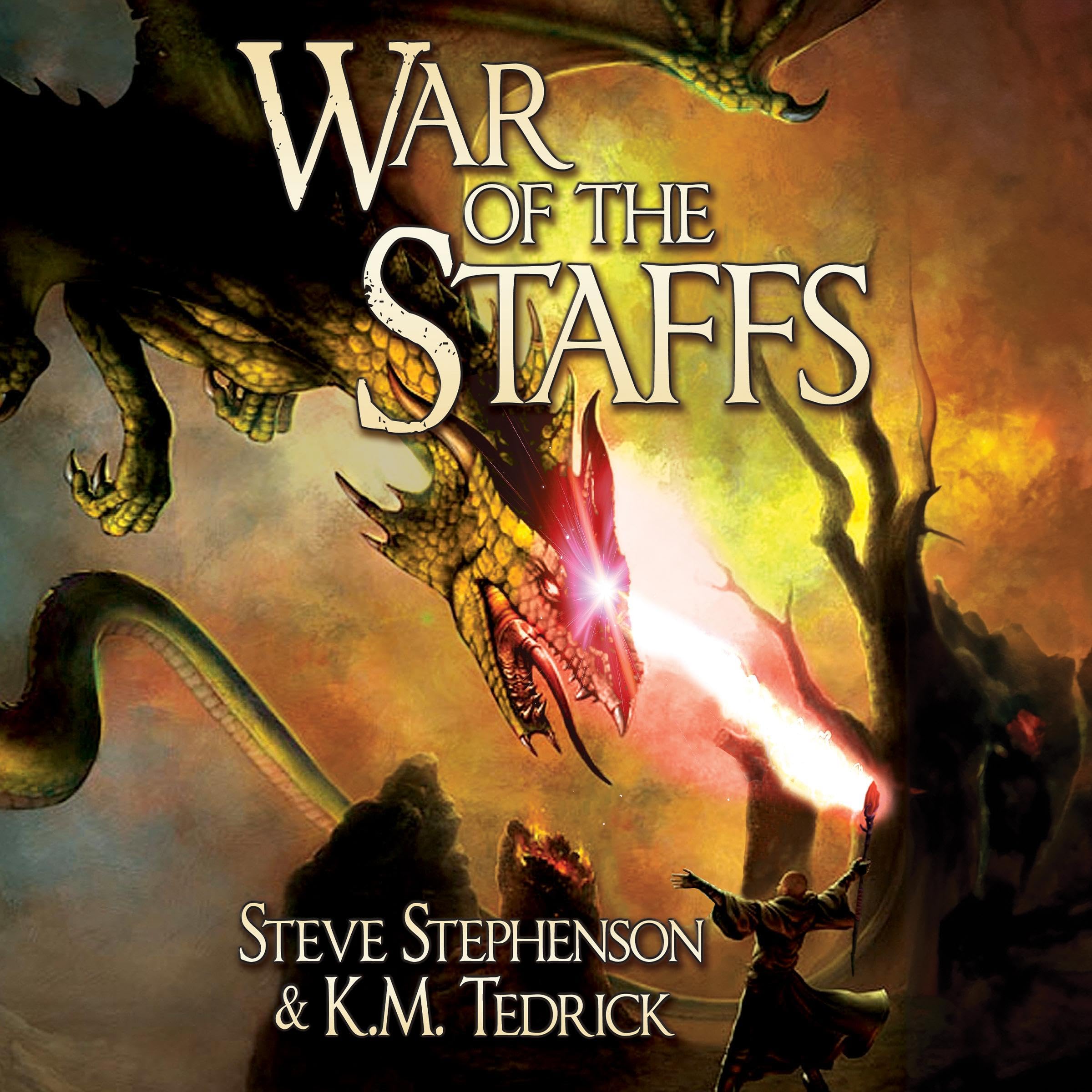Cover art for War of the Staffs