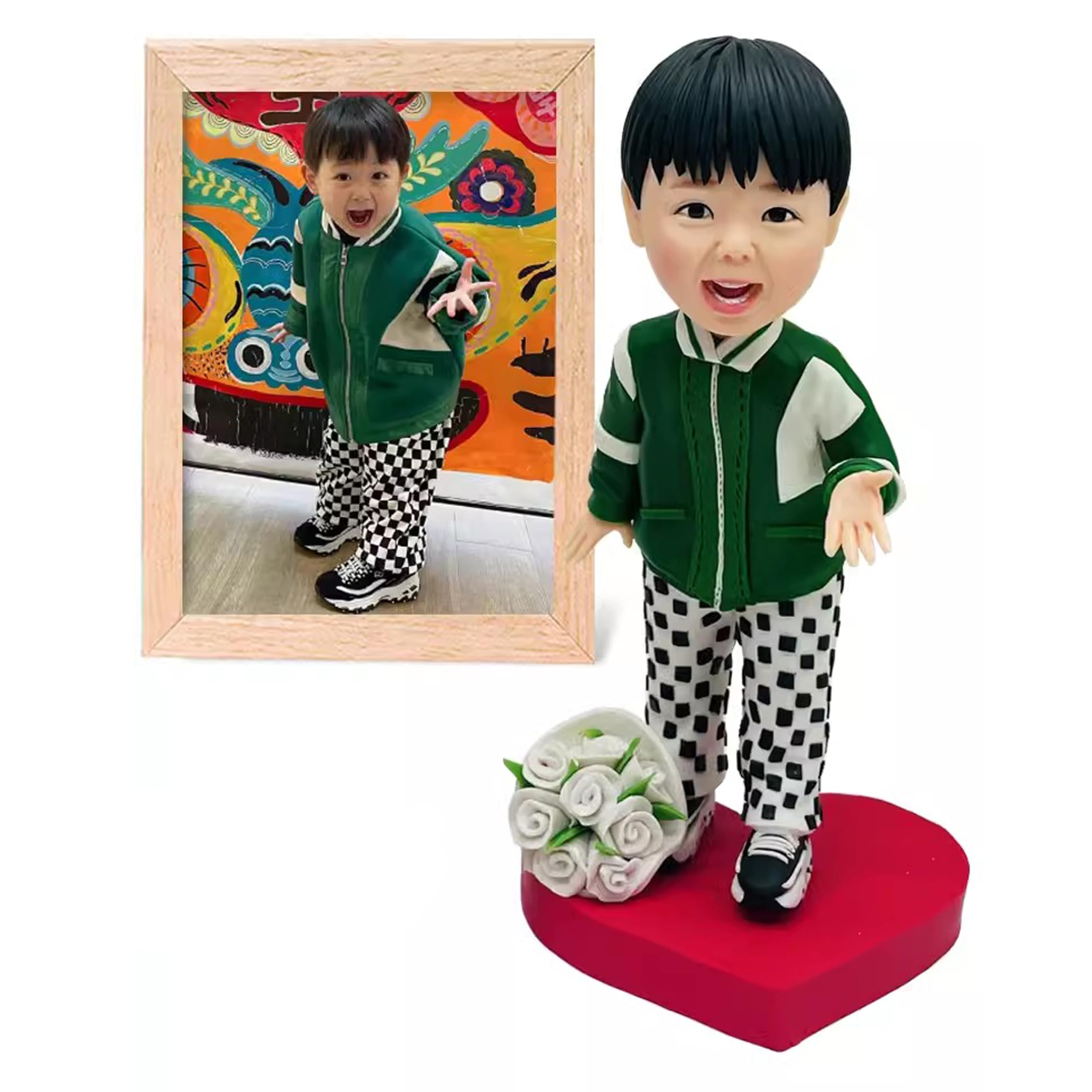 Figurine personnalisée BaronHong pour égayer votre bureau avec une sculpture individuelle