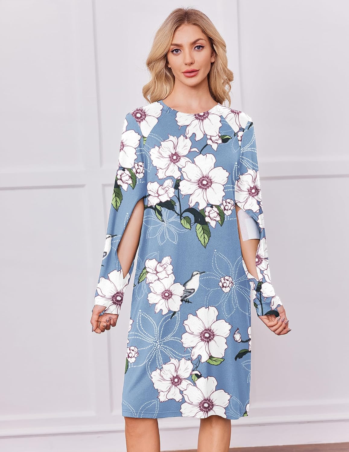 Deyeek Chemo Port Dress for Women, Chemotherapy Must Haves image 4